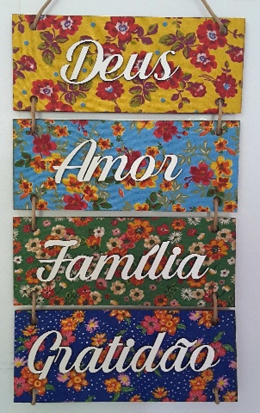 Placa Decorativa 40x24cm